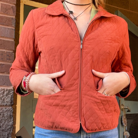 Christopher & Banks, Medium, zip up blazer jacket - Picture 5 of 5